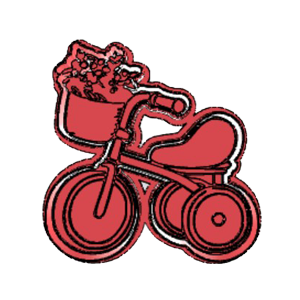 Tricycle Cookie Cutter