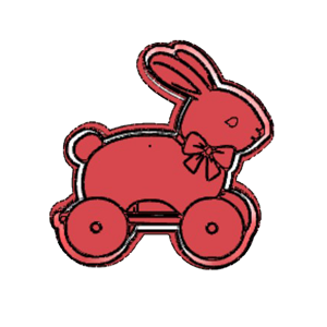 Bunny Toy Cookie Cutter