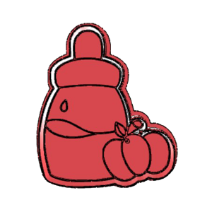 Pumpkin Bottle Cookie Cutter