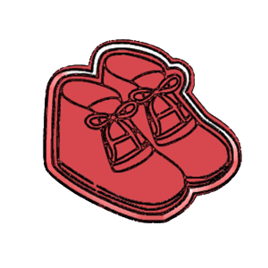 Baby Vellies Cookie Cutter