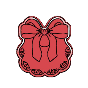 Decorative Bib Cookie Cutter