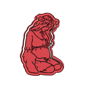 Pregnant Mommy Cookie Cutter