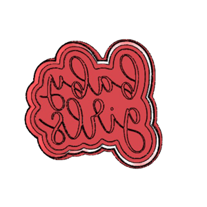Baby Girls Cookie Cutter