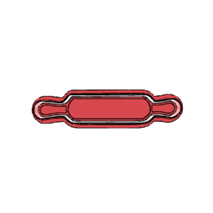 Rolling Pin Cookie Cutter