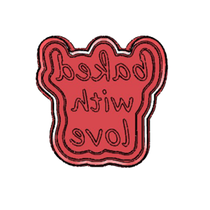 Baked With Love Cookie Cutter