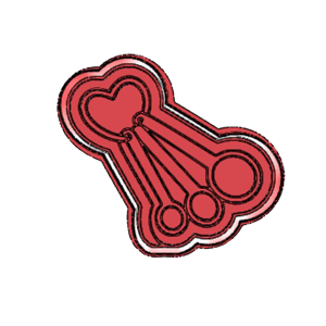 Measuring Spoons Cookie Cutter