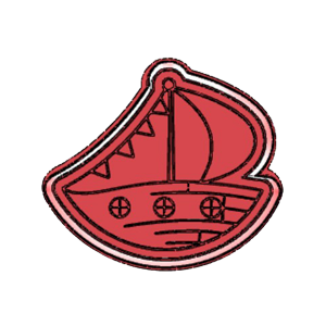 Sailboat Cookie Cutter