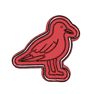 Seagull Cookie Cutter