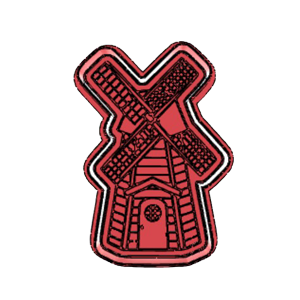 Windmill Cookie Cutter