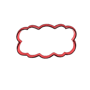 Scalloped Plaque Cookie Cutter