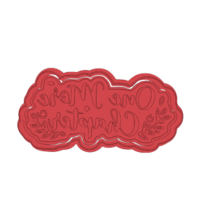 One More Chapter Cookie Cutter