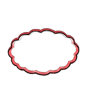 Scalloped Oval Plaque Cookie Cutter