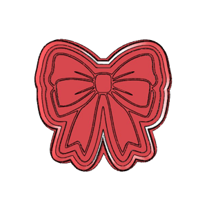 Classic Ribbon Bow Cookie Cutter
