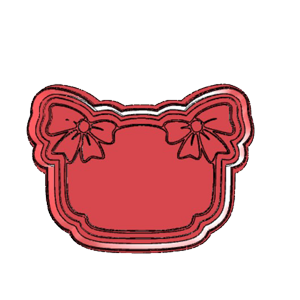 Classic Ribbon Bow Cookie Cutter