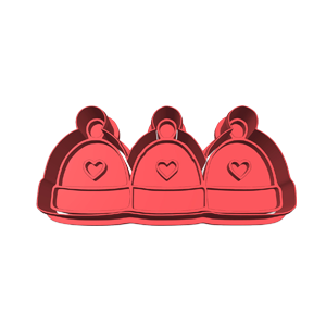 Three Bonnet Cookie Cutter