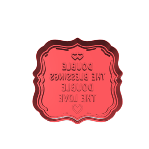 Double The Blessing Cookie Cutter