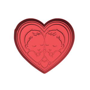 Two Little Boys Cookie Cutter