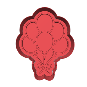Balloon Cluster Cookie Cutter