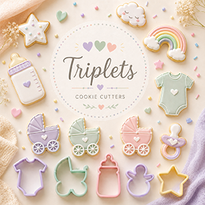 Triplets Cookie Cutters