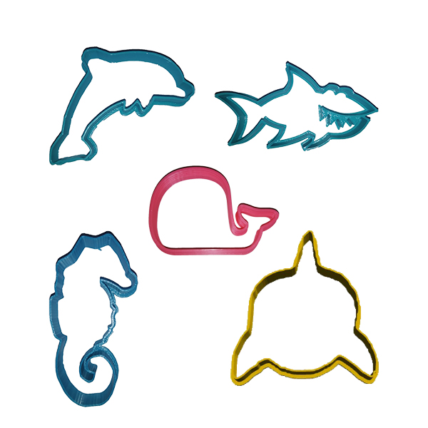 Ocean Animal Cookie Cutter Set