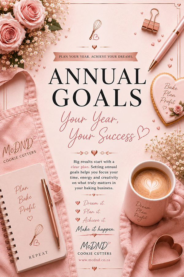 Annual Goals Worksheet for Home Bakers