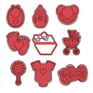 Baby Shower Mega Cookie Cutter Set