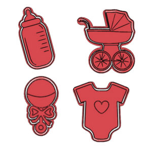 Baby Shower Cookie Cutter Set