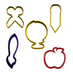 Back to School Cookie Cutter Set