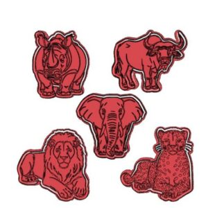 Big 5 Animal Cookie Cutter Set