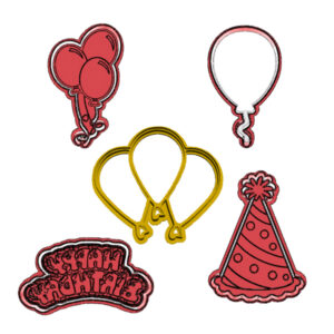 Birthday Party Cookie Cutter Set
