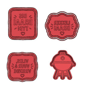 Braai Cookie Cutter Set