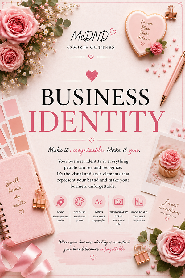 Business Identity Worksheet for Home Bakers