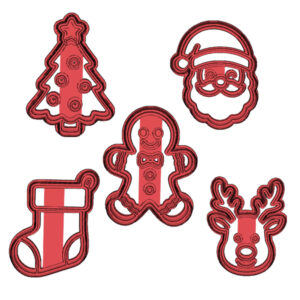 Christmas Character Cookie Cutter Set
