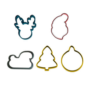 Christmas Cookie Cutter Set (5 Piece)