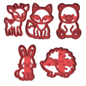 Forest Friends Cookie Cutter Set (5 Piece)