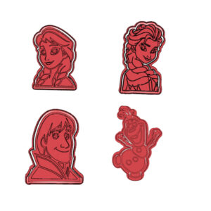 Frozen Cookie Cutter Set (4 Piece)