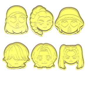 KPOP Cookie Cutter Set (6 Piece)