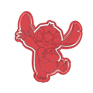 Dancing Stitch Cookie Cutter