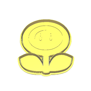 Super Mario Flower Cookie Cutter