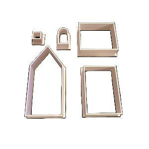 Gingerbread House Set