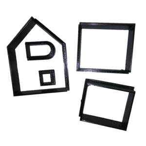 Gingerbread House Cookie Cutter Set