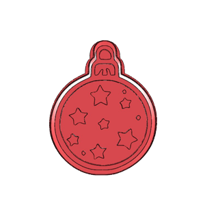 Star Bauble Cookie Cutter
