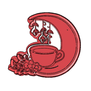Moon and Coffee Cup Cookie Cutter