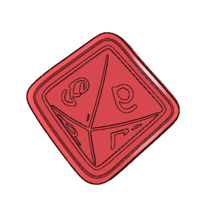 D10 Dice Cookie Cutter
