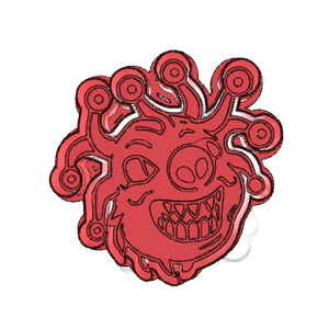 Beholder Cookie Cutter