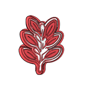 Botanical Leaf Sprig Cookie Cutter