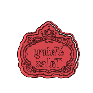 Fairytale Plaque Cookie Cutter