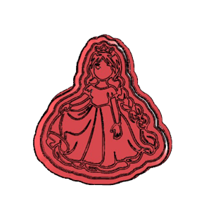 Fairytale Princess Cookie Cutter