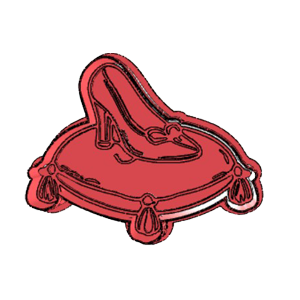 Glass Slipper Cookie Cutter