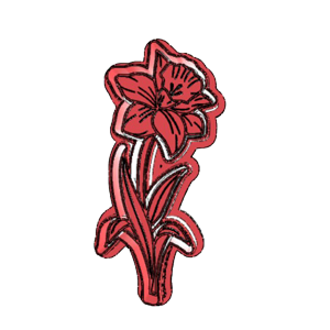 Lily Flower Cookie Cutter